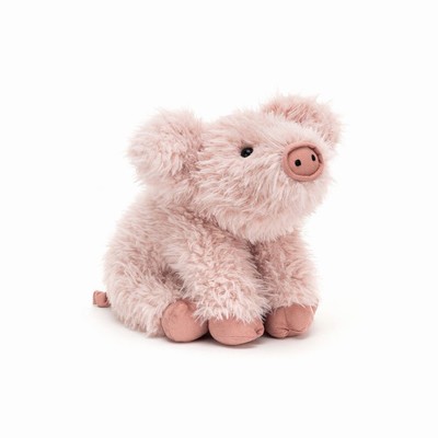 Jellycat Curvie Pig New Zealand | MVPLT4871